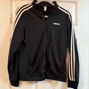 Adidas Primegreen Black Jacket with White Accents